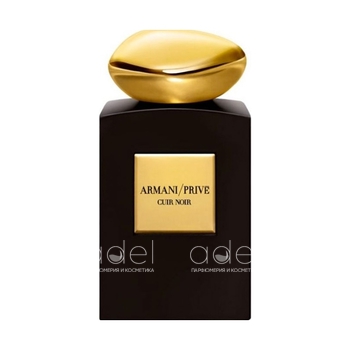 Armani Prive Cuir Noir
