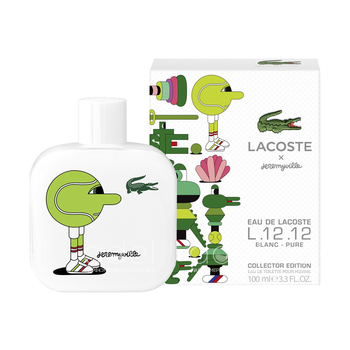 Eau de Lacoste L.12.12 Blanc Pure Collector Edition Pour Homme x Jeremyville
