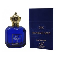 PARIS WORLD LUXURY 24K Supreme Gold Sapphire