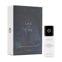 A LAB ON FIRE Almost Transparent Blue